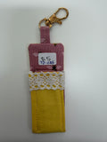 Yellow and Pink Chapstick Holder - Tiny Jungles