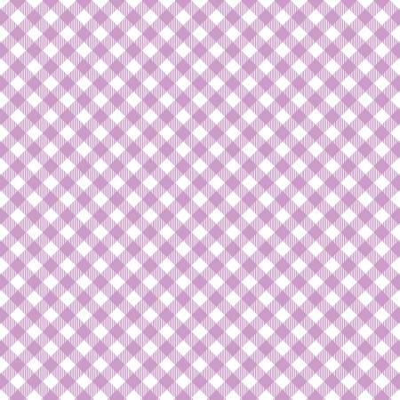 Benartex Enjoy the Ride by Greta Lynn - Purple - Plaid Cotton - 1/2 YARD