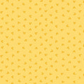 Sunny Honey by Amy Latta Hearts Aflutter Yellow - 1/2 Yard