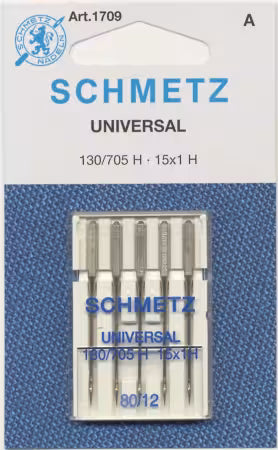 Schmetz Universal Machine Needle Size 12/80 - 5CT