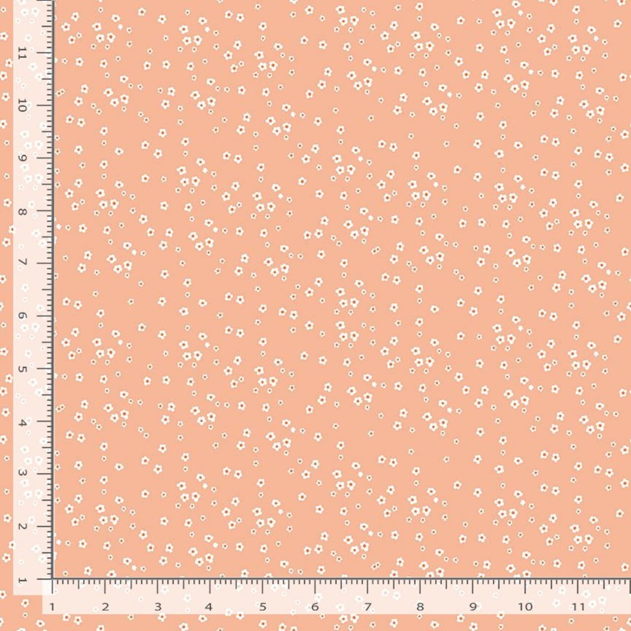 Petal Perfect STELLA-D3047 Melon by Dear Stella Design -  1/2 YARD