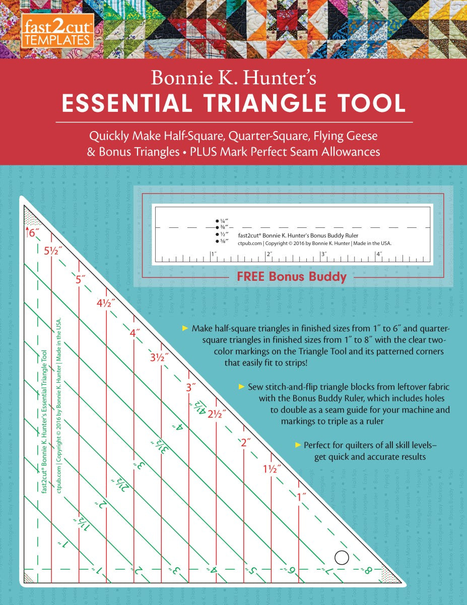 fast2cut Bonnie K. Hunter Essential Triangle Tool