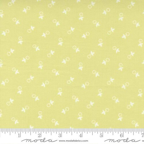 Cinnamon & Cream Sprout quilting cotton fabric