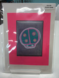 ACEO - Original Art Card - Lady Bug - by local artist eat0_0Cake - 2" X 3"