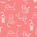 MEOW MEOW MEOW SPACED CATS for QT Fabrics - 1/2 Yard