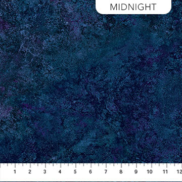Stonehenge Gradation Midnight by Linda Ludovico for Northcott - 1/2 yard