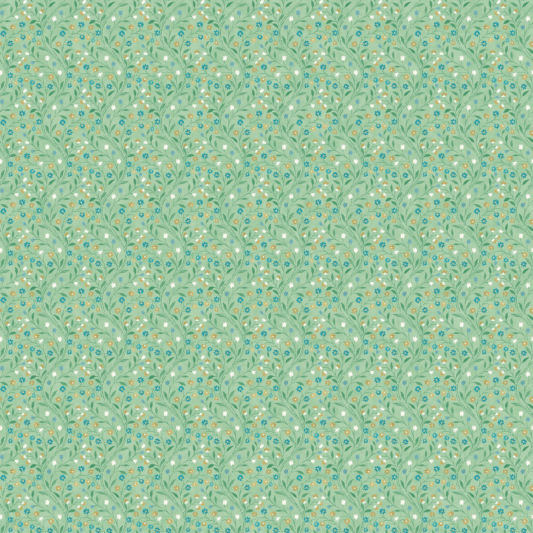 Mariposa Mini Trail - Cream Multi by Elena Belokrinitski for Northcott Fabrics - 1/2 YARD