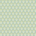 Mariposa-Multi Scallop- Light Yellow Multi by Elena Belokrinitski for Northcott Fabrics - 1/2 YARD