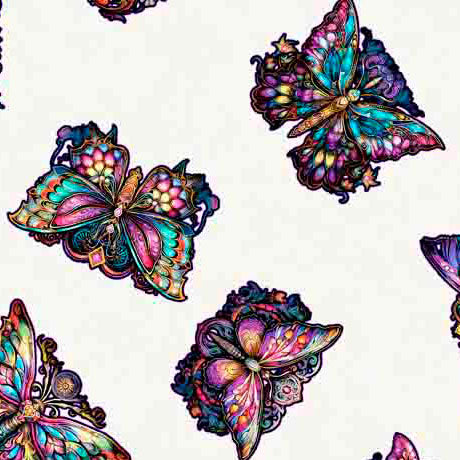 Night Flight - Butterfly Toss - Beige