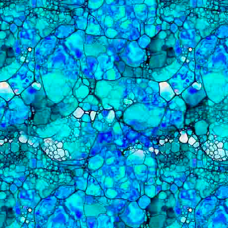 Night Flight Mosaic By Morris Creative Group For QT fabrics - 1/2 yard