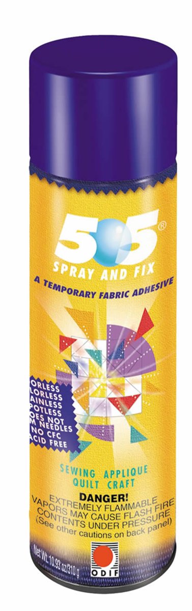 Odif 505 Spray & Fix Temporary Fabric Adhesive 14.7oz