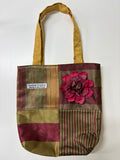 Green and Red Flower Bag - Creekside Creations