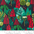 Winterly Soft Black 48762 19 -1/2 Yard