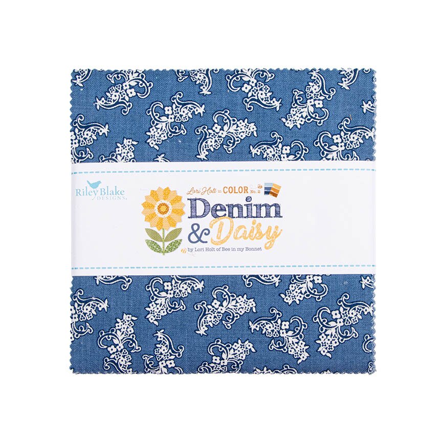 Denim & Daisy 5 Inch Stacker - 42 Pieces