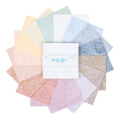 Batiks Hand-Dyes Cotton Candy 5 Inch Stacker, 42 Pcs.