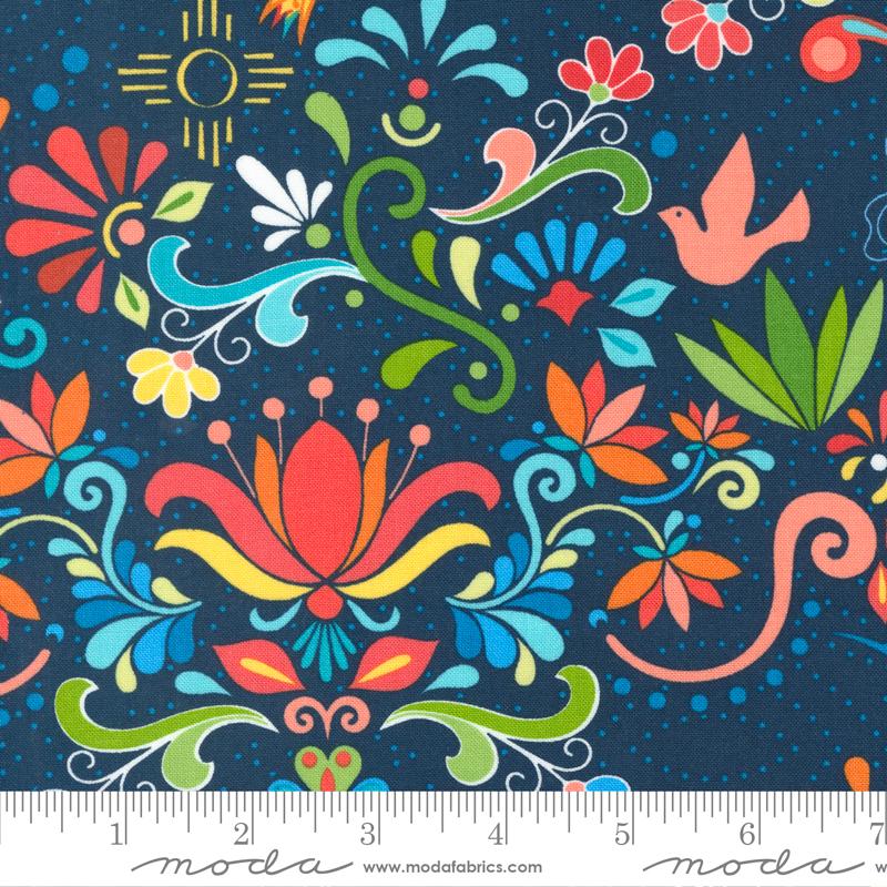 Land of Enchantment - Talavera Florals - Superior Blue