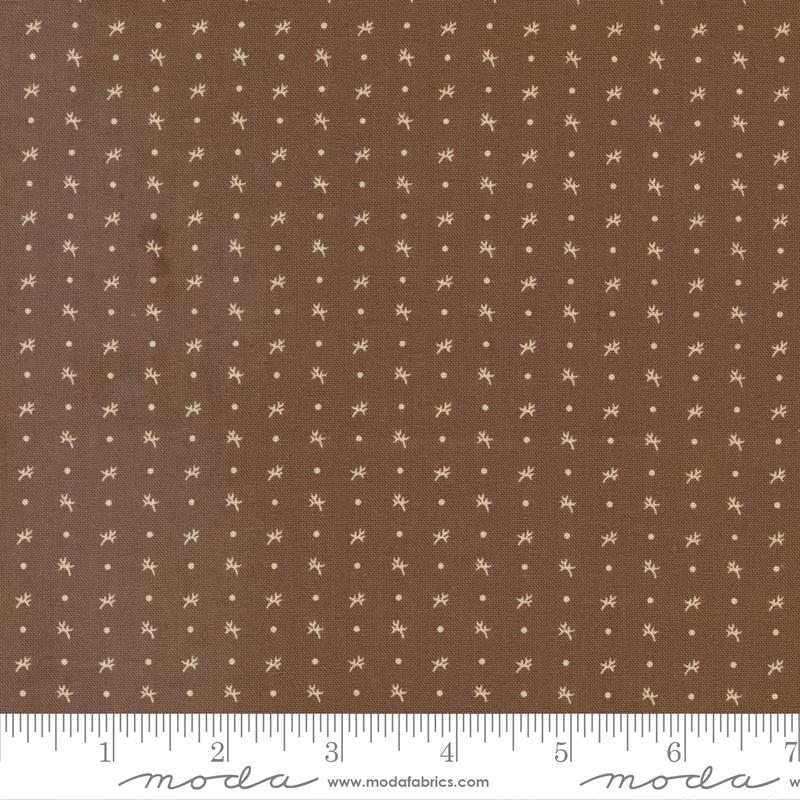 Dinahs Delight Dark Chocolate 31678 20 -1/2 Yard