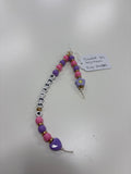 BESTIES Beaded Keychain- Tiny Jungles