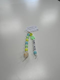 SHINE  Beaded Keychain- Tiny Jungles