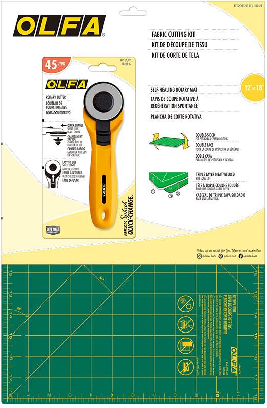 OLFA 45 mm Fabric Cutting Kit