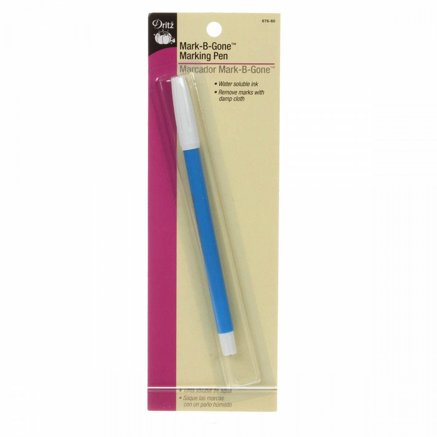 Dritz Mark-B-Gone Marking Pen – Blue