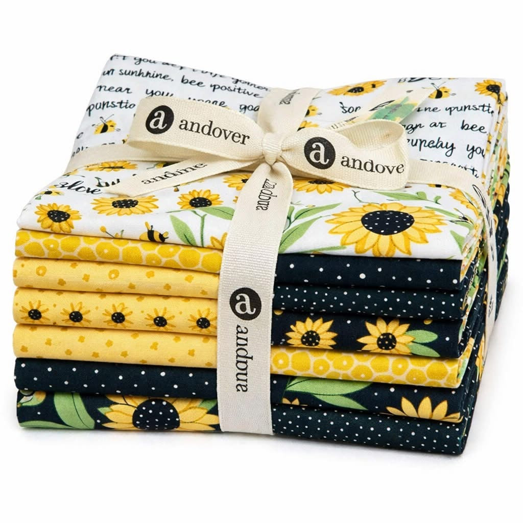Sunny Honey by Amy Latta Sunny Fat Quarter Bundle 8 Piece