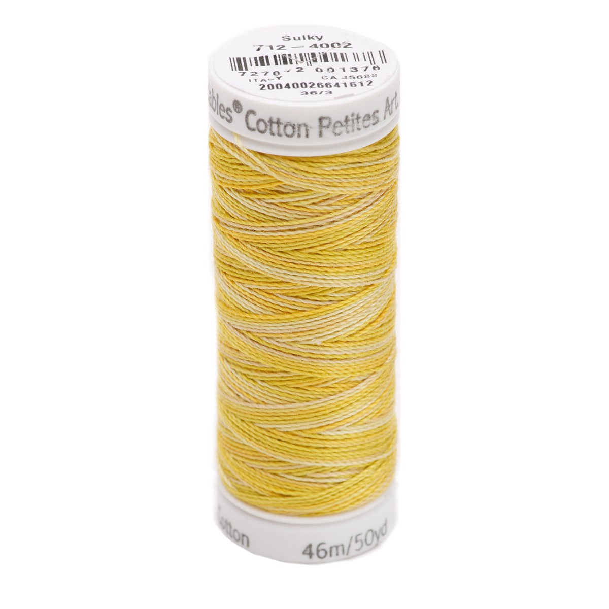 Sulky 12 Wt. Cotton Petites Blendables – Buttercream – 50 yd