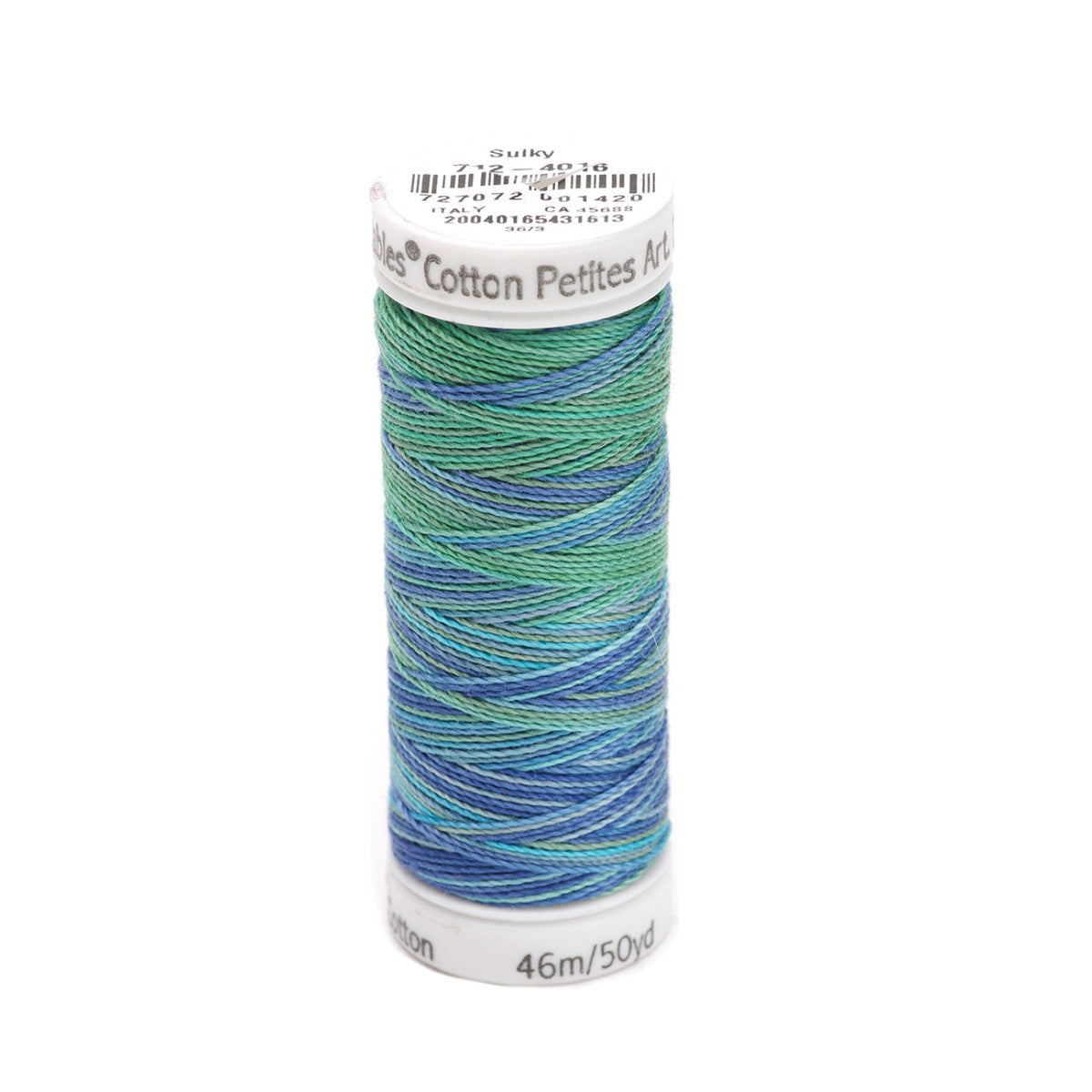 Sulky 12 Wt. Cotton Petites Blendables – Peacock Plume – 50 yd