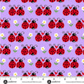 Little Ladies Flutter Friends Lilac by Tami Jones for Andover Fabrics - 1/2 YARD