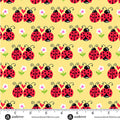 Little Ladies Flutter Friends Sunshine by Tami Jones for Andover Fabrics - 1/2 YARD
