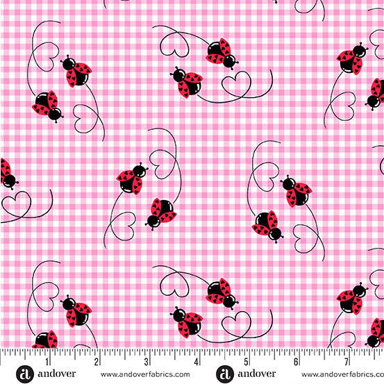 Little Ladies Twin Treasures Blossom by Tami Jones for Andover Fabrics - 1/2 YARD