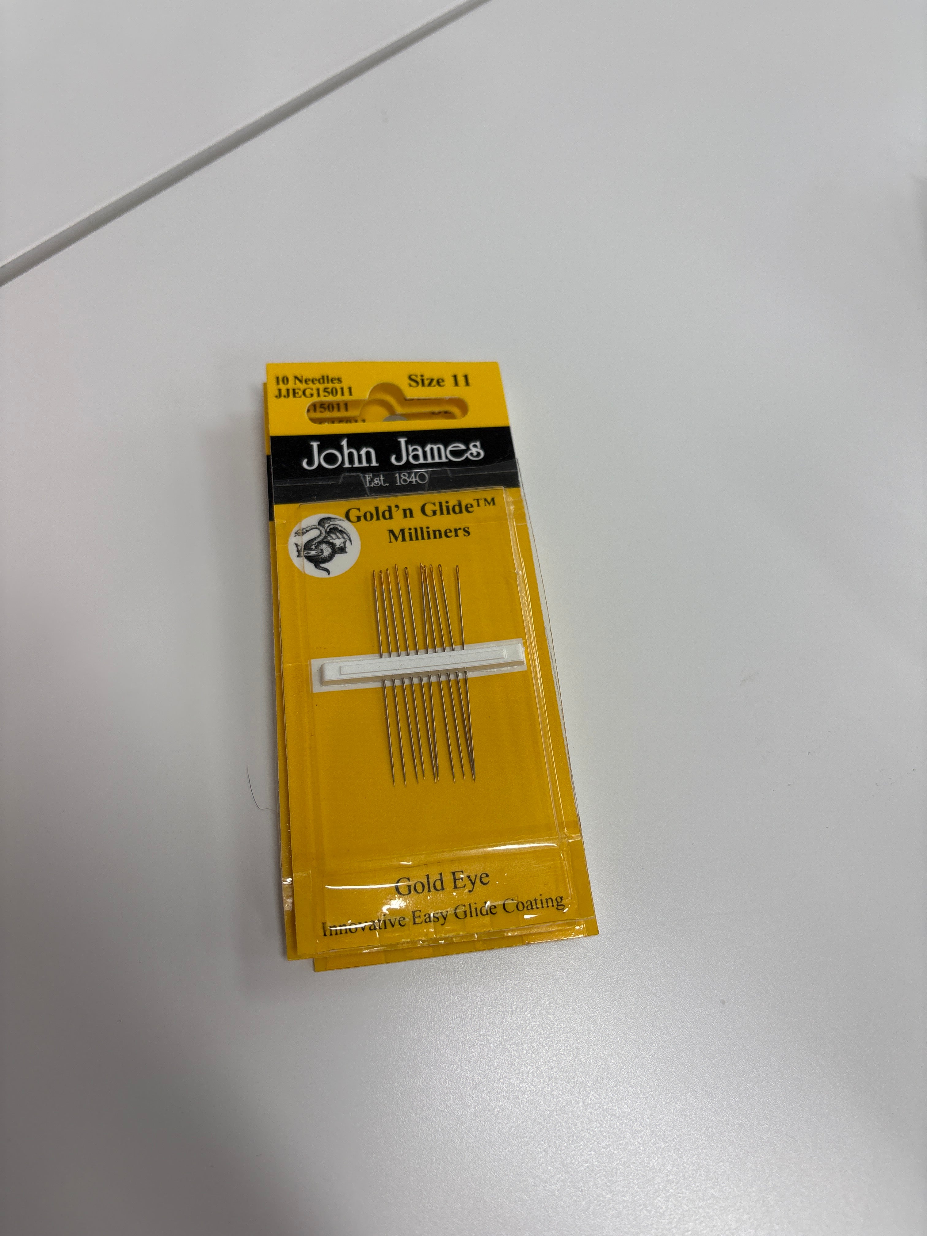 John James needle size 11