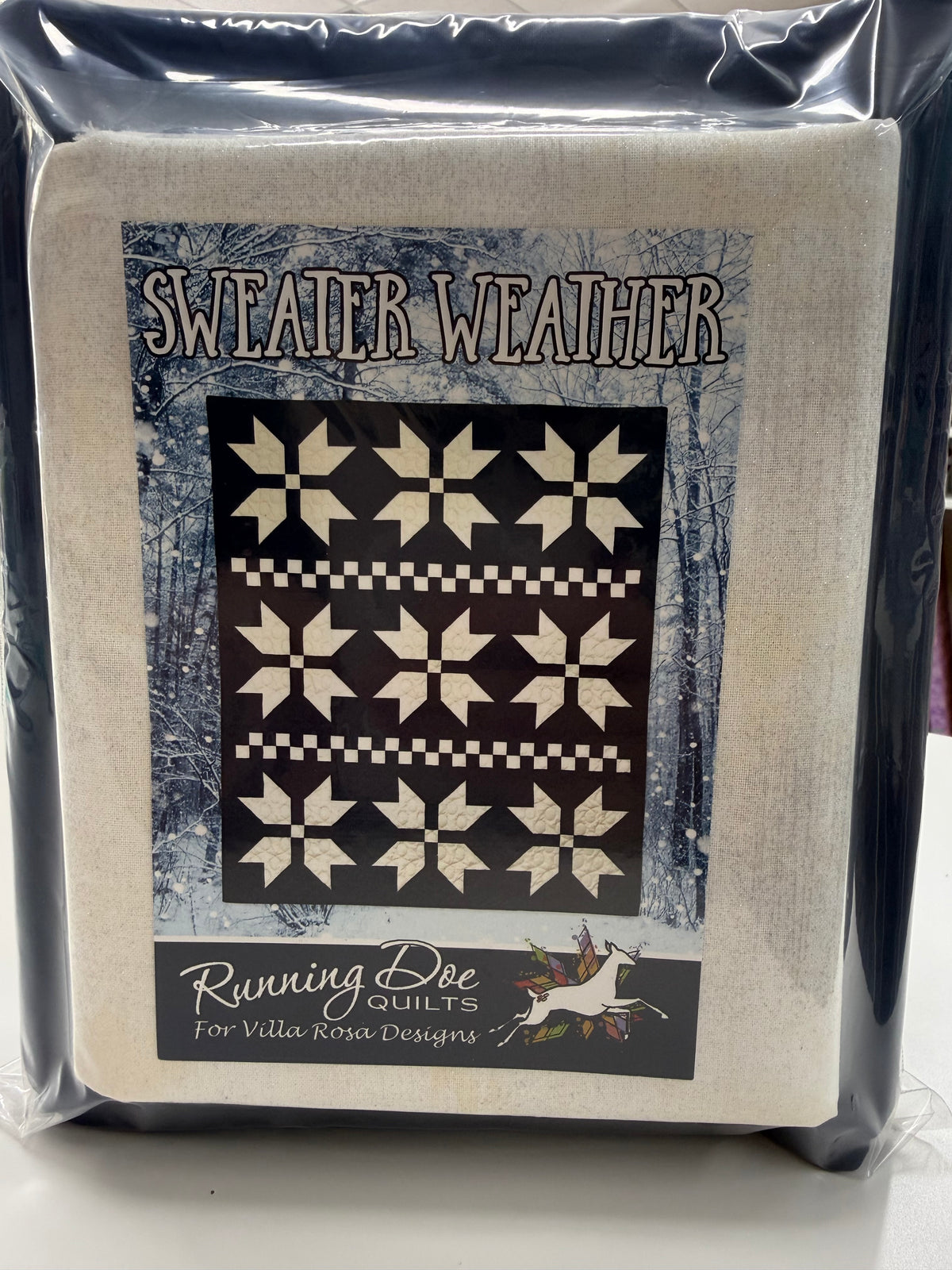 Sweater Weather Quilt Kit 62” x 74”