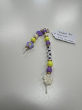 MAMA Beaded Keychain- Tiny Jungles