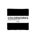 Colorworks Premium Solids Black 5" Chips - 42 Pieces by Northcott