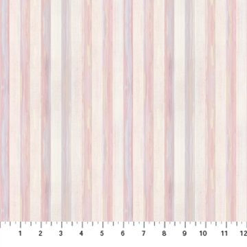 FIGO Fabrics Honey Bloom Pink Stripes 90469-20 -1/2 Yard