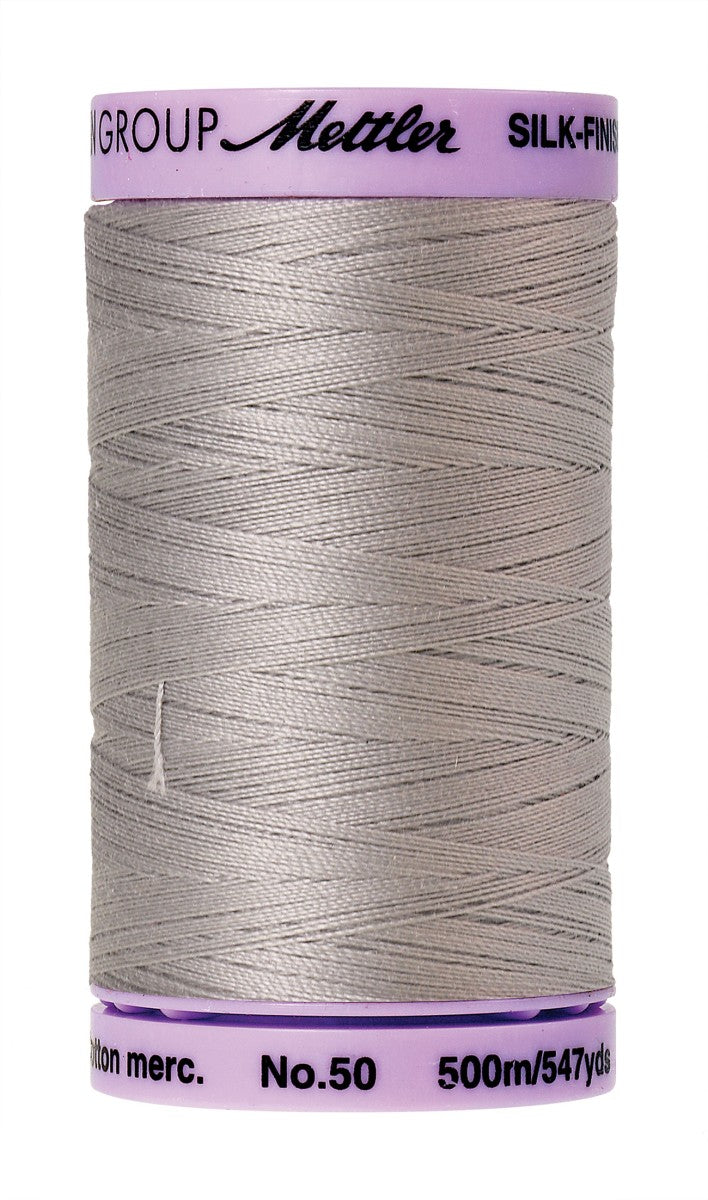 Mettler Cotton 50 Thread – Ash Mist – 547 yd