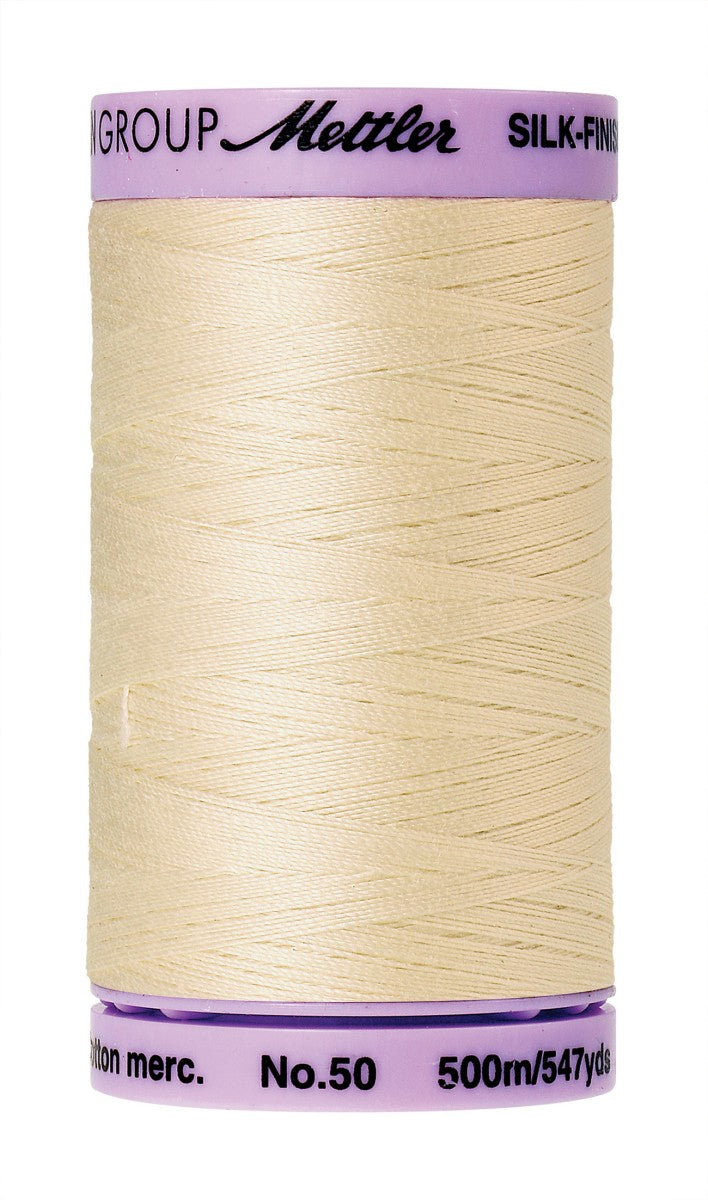 Mettler Cotton 50 Thread – Muslin – 547 yd