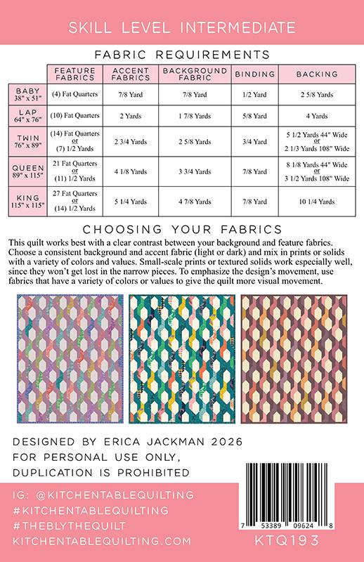 The Blythe Quilt Pattern KTQ 193