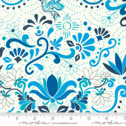 Land of Enchantment - Talavera Florals - Hacienda Blue