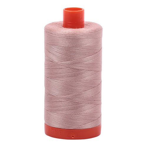 Aurifil 50wt Cotton Thread – Antique Blush 2375 – 1,422 yd