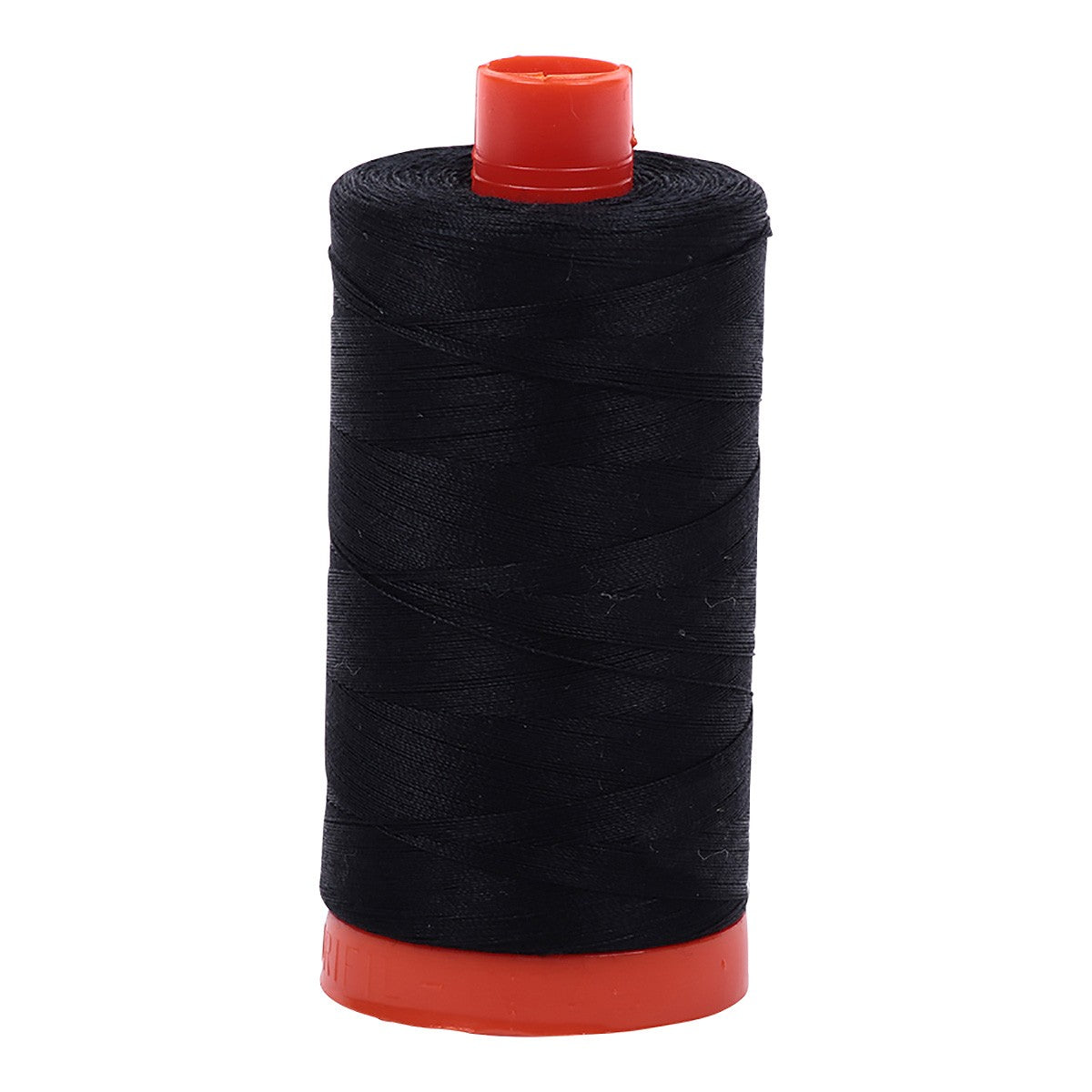 Aurifil Mako Cotton Thread 50wt – Black 2692 – 1,422 yd