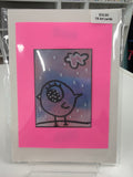 ACEO - Original Art Card - tweet tweet- by local artist eat0_0Cake - 2" X3"
