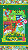 Grinch Panel Holiday Quilting Cotton