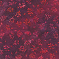 Floral Paradise by Robert Kauffman - Branch Garnet -1/2 Yard