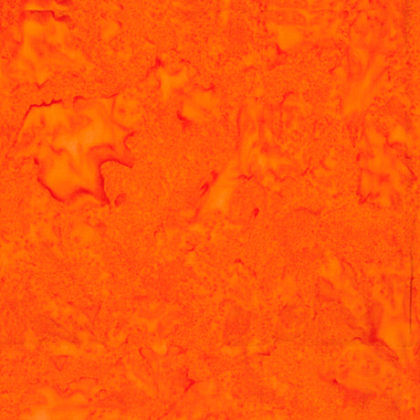 Raja Batik Shades - Batik Shades Orange by QT Fabrics - 1/2 Yard