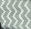 Gray and White Chevron - 1/2 Yard