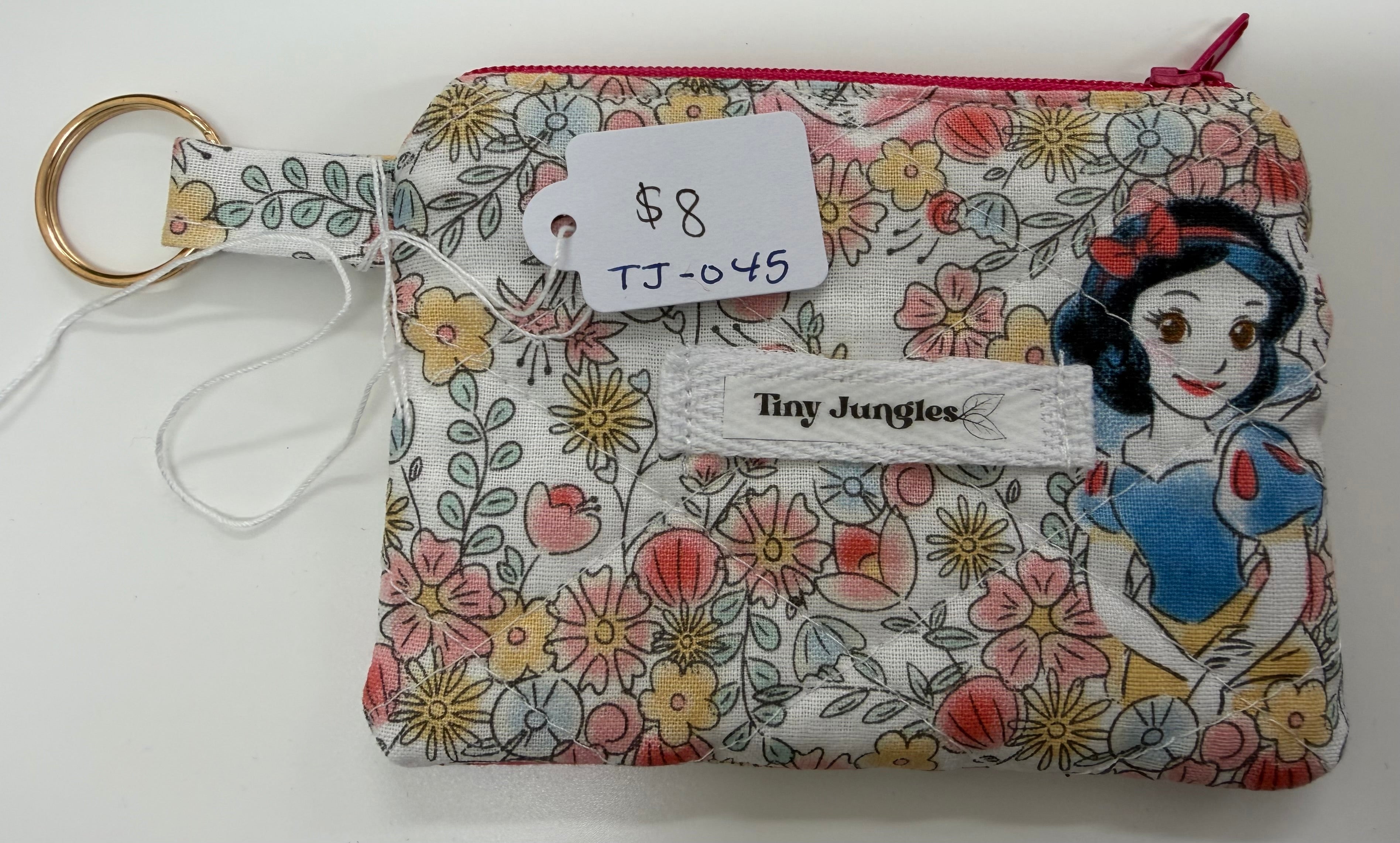 Disney Princess Small Zipper Pouch - Tiny Jungles