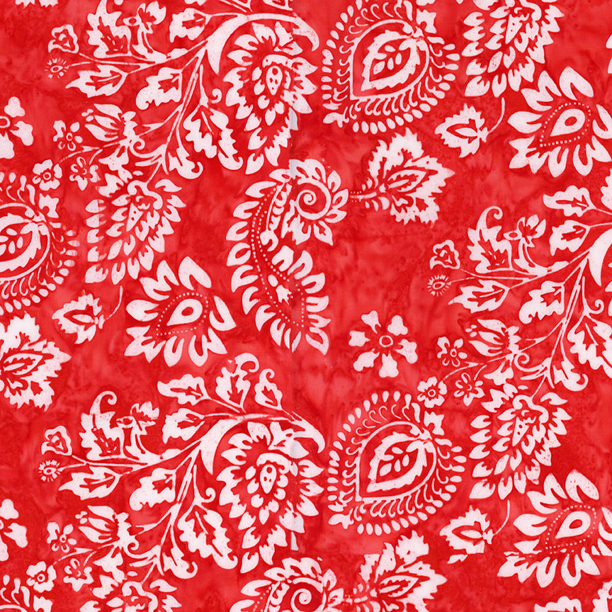 Batiks Decorator Style Cherry by Riley Blake Designs for Riley Blake - 1/2 YARD