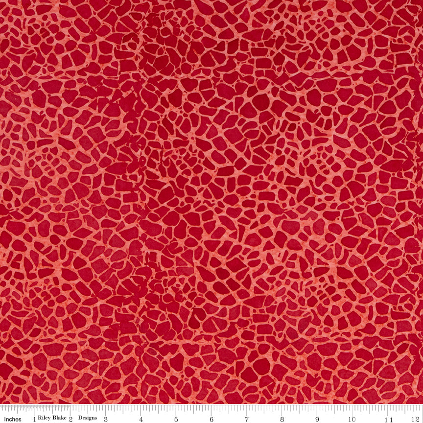 Batiks Elementals Lobster for Riley Blake - 1/2 YARD